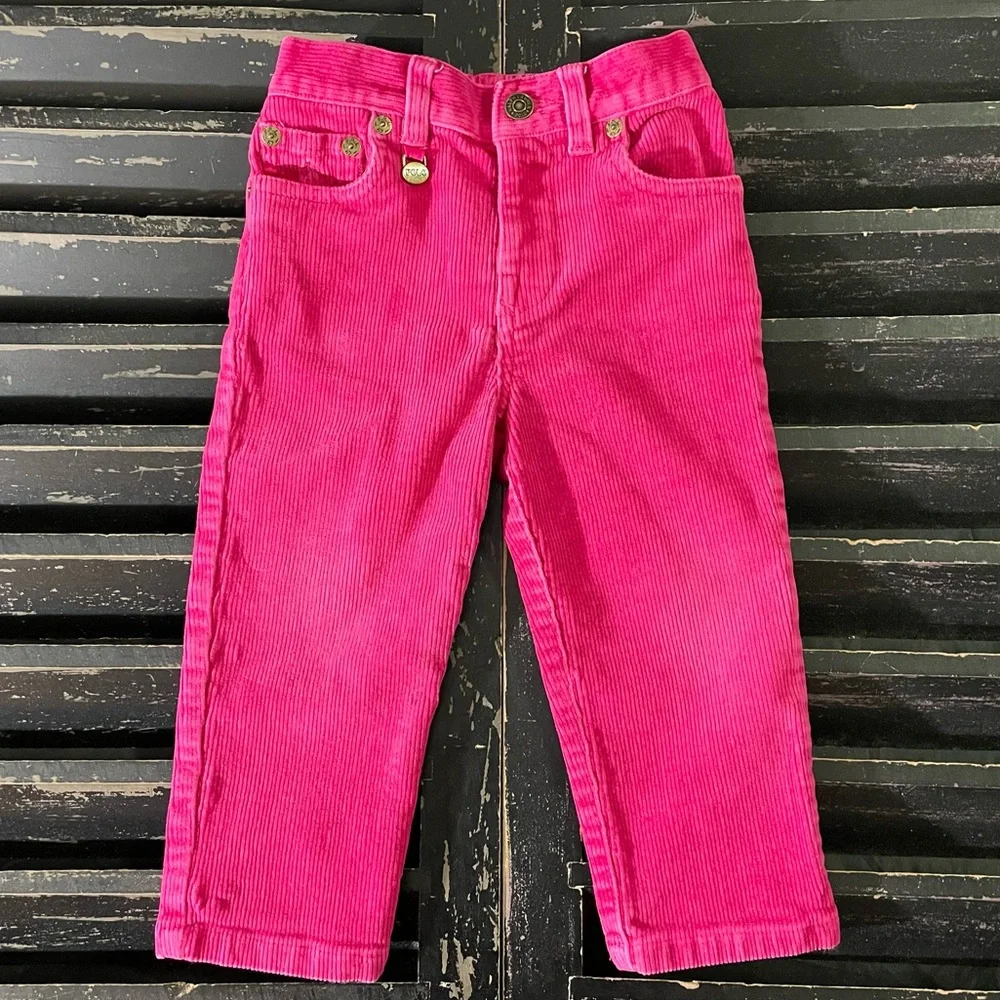 RALPH LAUREN Girl’s Skinny Fit Stretch Corduroy Pants